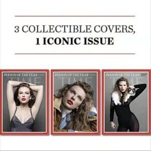 TIME Magazine - TAYLOR SWIFT - Person Of The Year 2023 - Complete 3 Cover Set